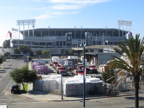 Stadium in Oakland California